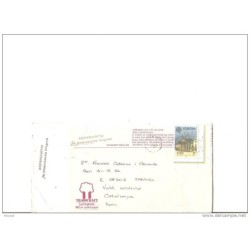 Carta irlanda  con cuño esperanto