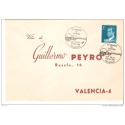 Carta con matasello de 1980 dia mundial de Tarrega