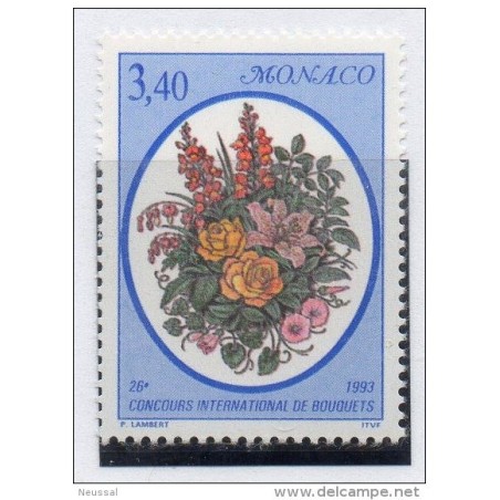 Sello  n 1868 monaco