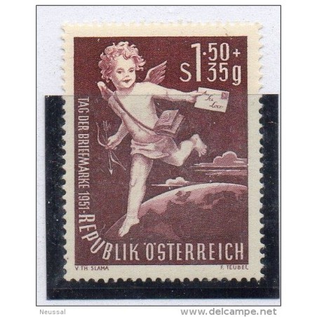 Sello   n 812  austria   Filatelia