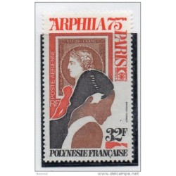 Sello A92 polinesia francesa  Filatelia
