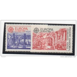 Serie n 40910 andorra  Filatelia
