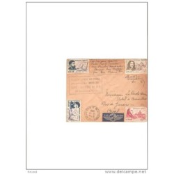 Vuelo  parisamerica del sur 1960