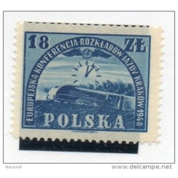 Sello n 528 polonia