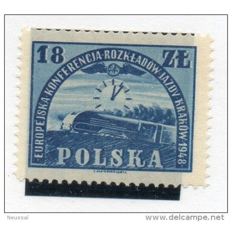 Sello n 528 polonia
