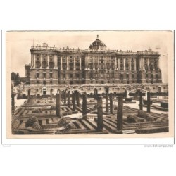 Tarjeta postal circulada palacio real