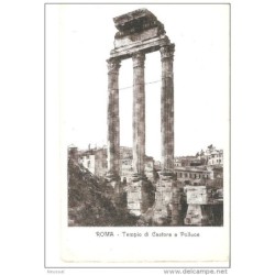 Tarjeta postal de italia tempio di castore