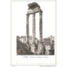 Tarjeta postal de italia tempio di castore
