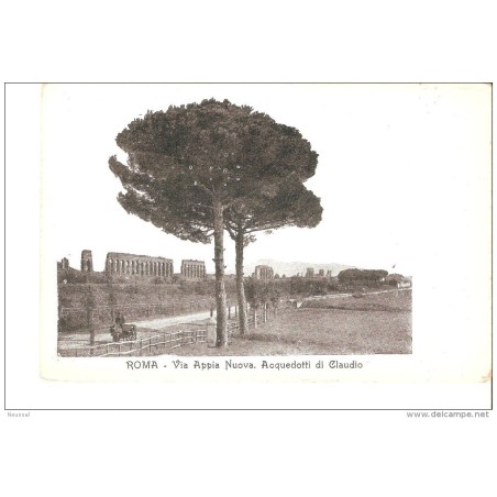 Tarjeta postal de italia via appia nuova