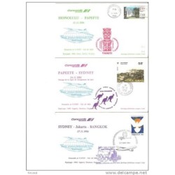 3 sobres concorde distintos destinos