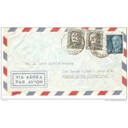 Carta con matasello de cabra cordoba de 1956