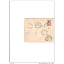 Carta de 1947 manresa algo oxidada