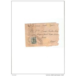 Carta de con cuño Zaragoza  1939