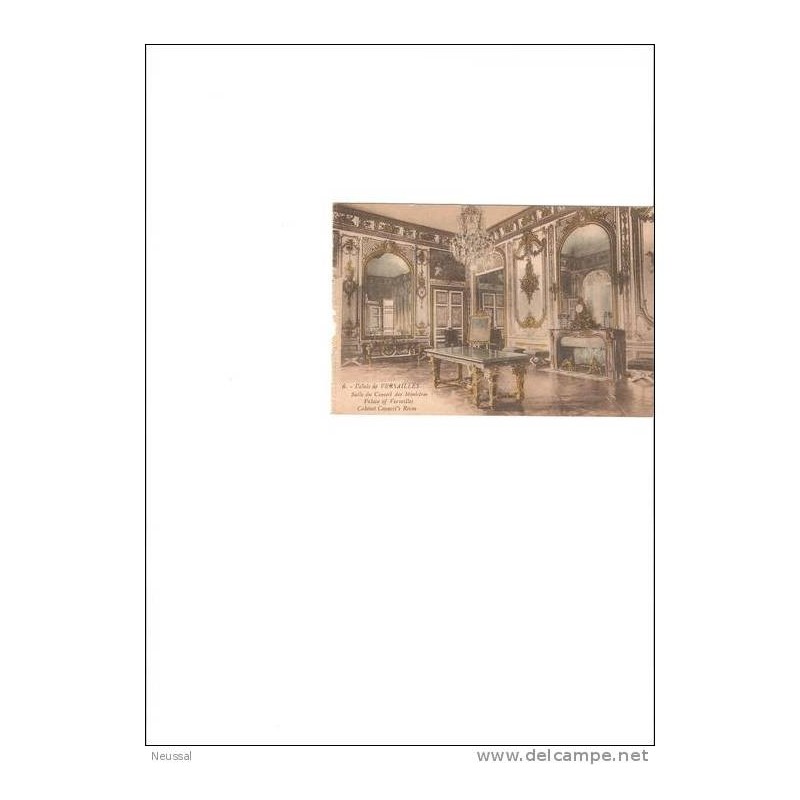Tarjeta postal palacio de versailles Tarjeta postal palacio de versailles