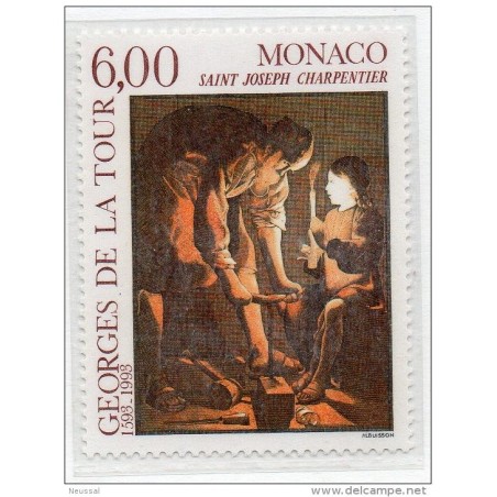 Sello  n 1910  monaco
