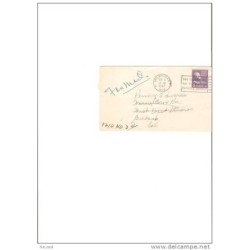 Carta con cuño 1947