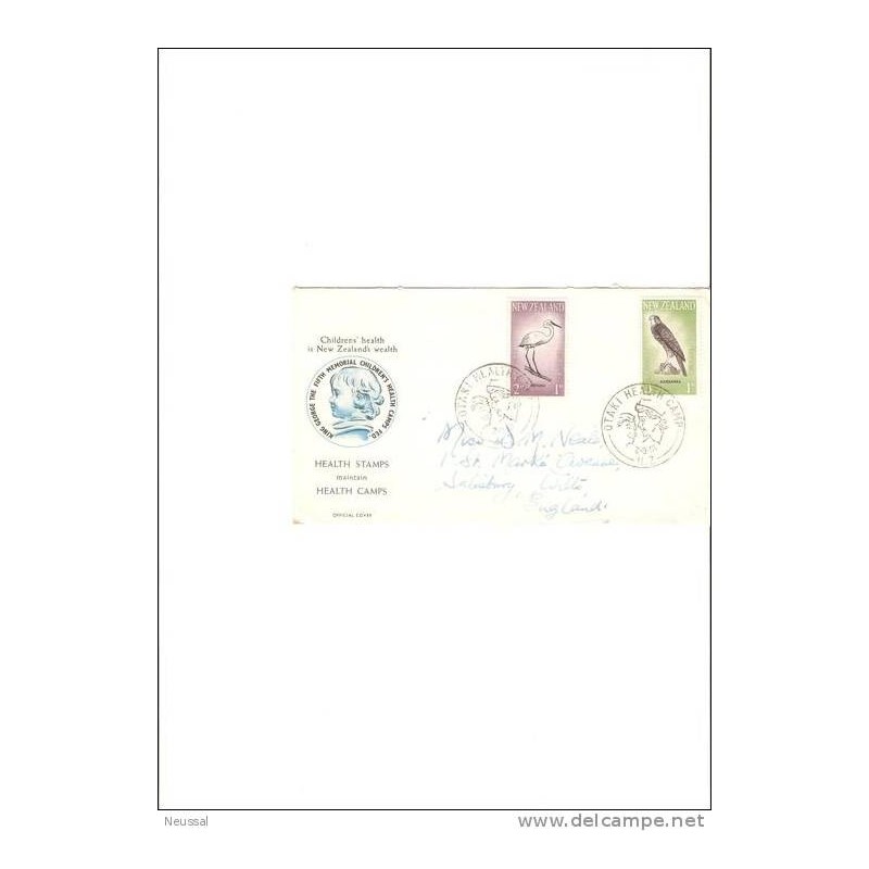 Carta de nueva zelanda de 1961 Carta de nueva zelanda de 1961