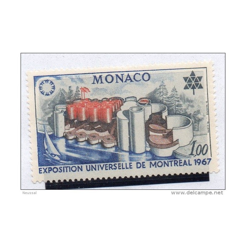 Sello n 727 monaco Sello n 727 monaco
