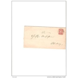 Carta con cuño de darmstadt 1887