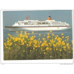 Tarjeta postal de barco
