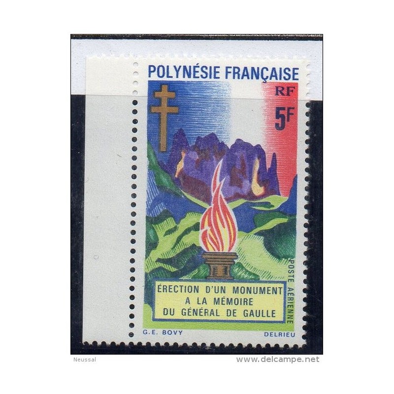 Sello n A46 polinesia francesa Sello n A46 polinesia francesa