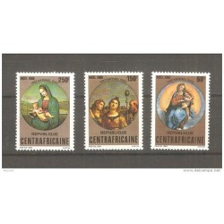 Serie n 4235 centroafrica noel 80