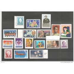 Ficha de 17 sellos  EEUU año 1997