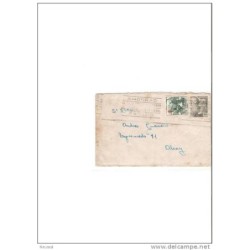 Carta de alcoy con cuño de ahorrad