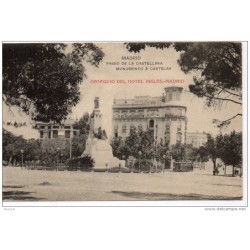Tarjeta postal   madrid paseo de la castellana