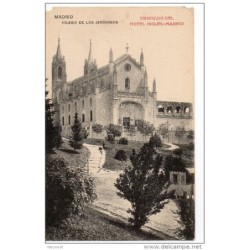 Tarjeta postal de madrid   iglesia de los jeronimos