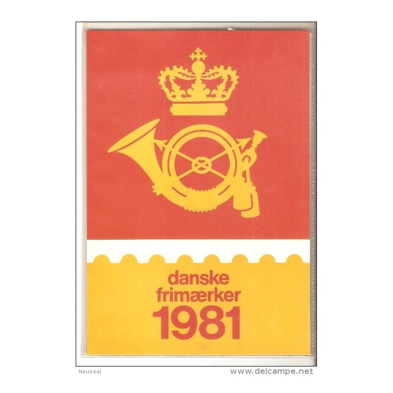 Año completo de dinamarca 1981 falta el n 719 Año completo de dinamarca 1981 falta el n 719