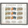 Viñeta Hb sin dentar de europa de 1978