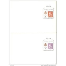 Serie de 2 sobres de 1985