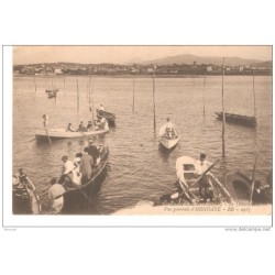 Tarjeta postal  de hendaye le debarcadere