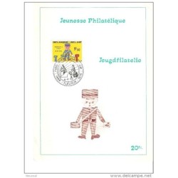 Tarjeta de belgica de 1970