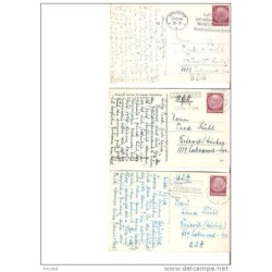 3 tarjeta postal distintas epocas
