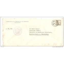 Carta de suecia de 1954 consulado de venezuela en gotemburgo