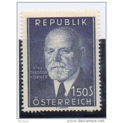 Sello  n 819 austria presidentes