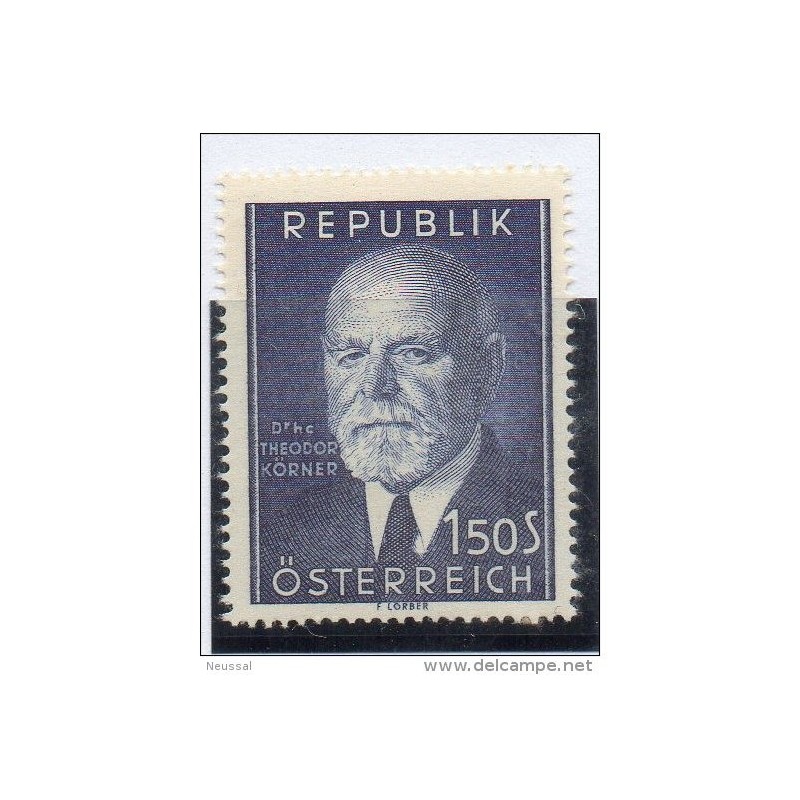 Sello n 819 austria presidentes Sello n 819 austria presidentes