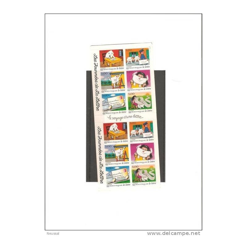 Carnet de francia de 1999 con alguna doblez Carnet de francia de 1999 con alguna doblez