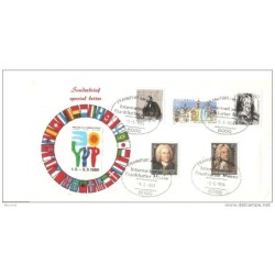 Carta  de alemania de 1986