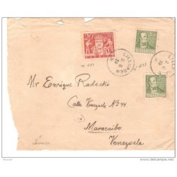 Frontal de carta de suecia 1939 lillhagen