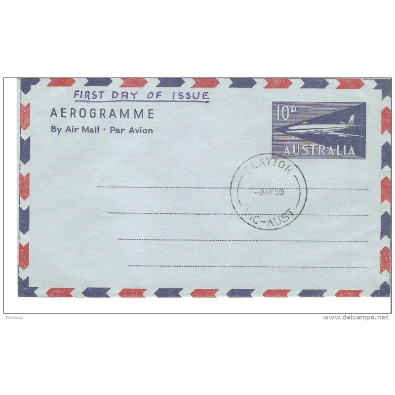 Carta de australia de 1959 Carta de australia de 1959
