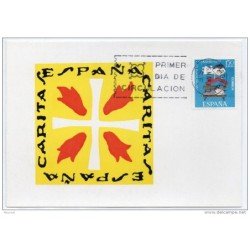 Tarjeta maxima de1967 caritas