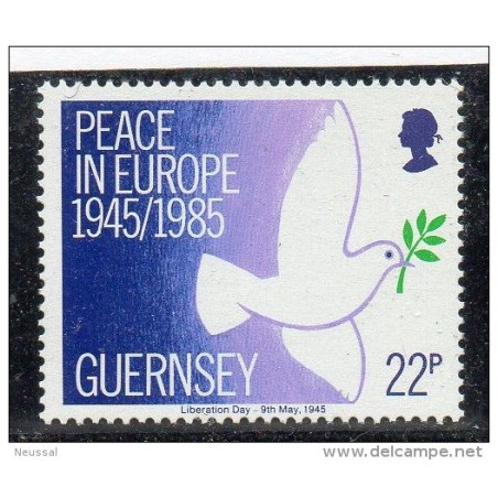 Sello n 321 guernsey