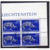 Sello en bloque 4  n 532  liechtenstein usado