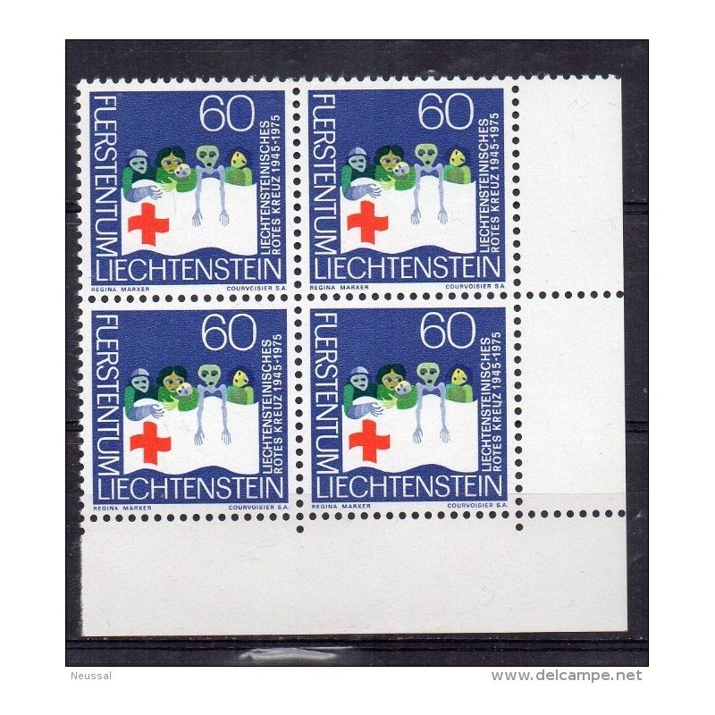 Serie   n 568   liechtenstein en bloque 4