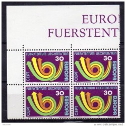 Sello   n 484   liechtenstein en bloque 4