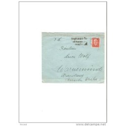 Carta con cuño de hamburgo