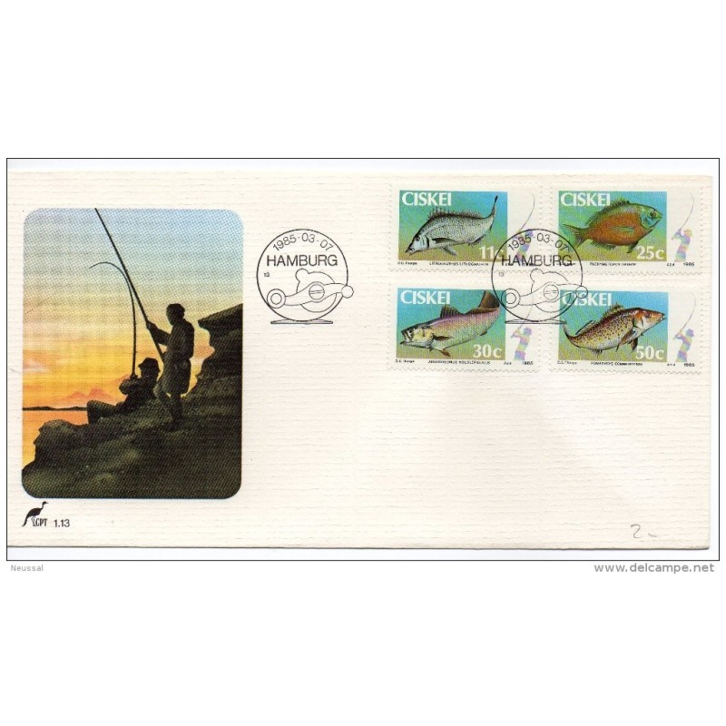 Carta de peces ciskei 1985 Carta de peces ciskei 1985